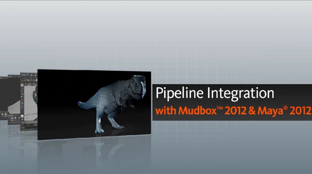  《Mudbox与Maya一体化教程》Digital-Tutors Pipeline integration with Mudbox 2012 and Maya 2012