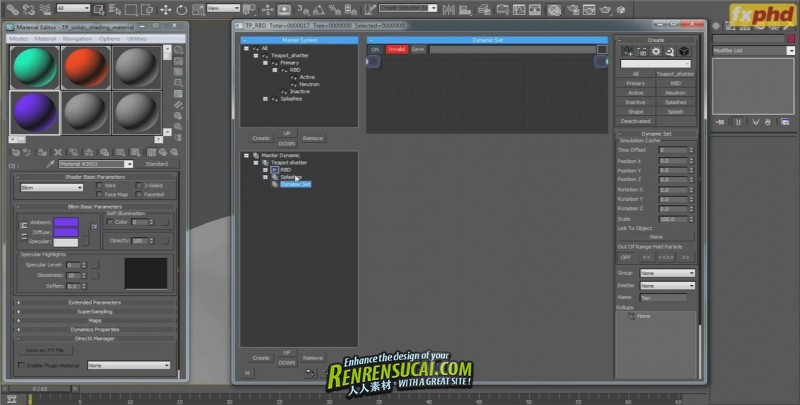 《3DSMAX视觉特效技术高级教程》Fxphd MAX202 Visual Effects Techniques with 3DSMax