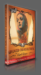 《混色纹身绘制技术高级教程》Gnomon Workshop Advanced Color Blending Tattoo Techniques with Carl Grace