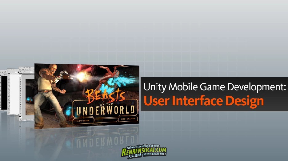 《Unity手机游戏开发用户界面设计教程》Digital-Tutors Unity Mobile Game Development: User Interface Design 
