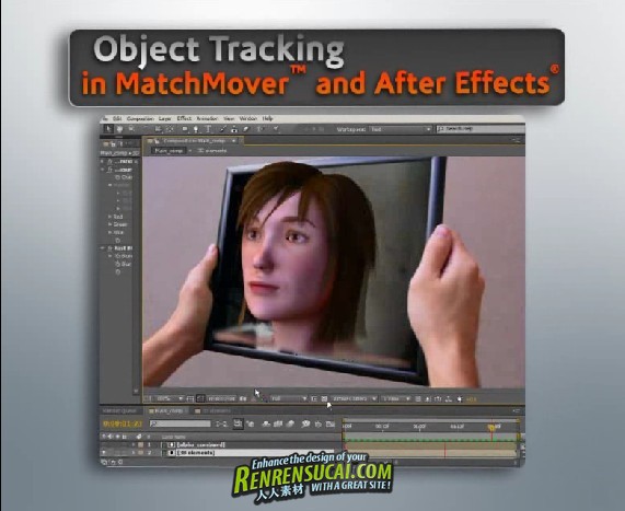 《AE与MatchMover跟踪对象教程》Digital-Tutors Object Tracking in MatchMover and After Effects CS5 