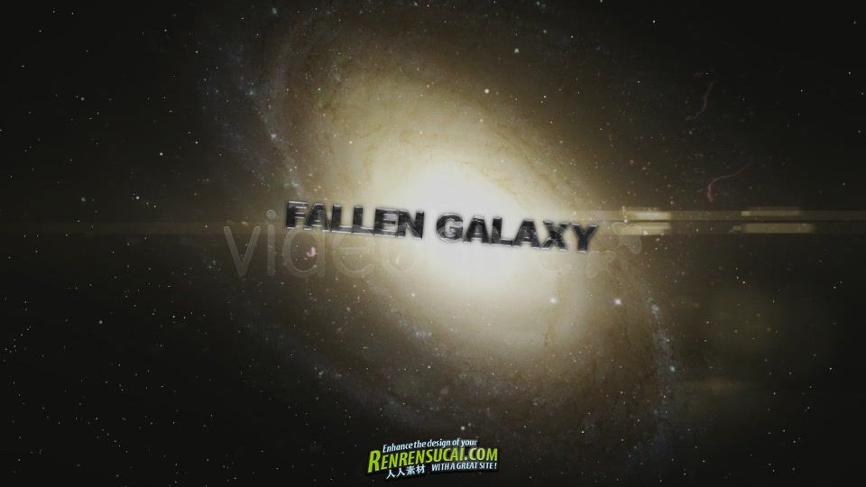  《震撼宇宙星球板式 AE包装模板》Videohive fallen galaxy 153263 After Effects Project