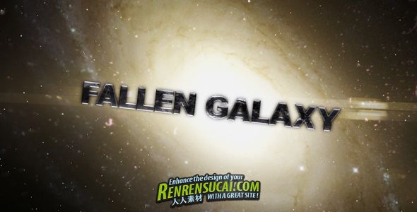  《震撼宇宙星球板式 AE包装模板》Videohive fallen galaxy 153263 After Effects Project