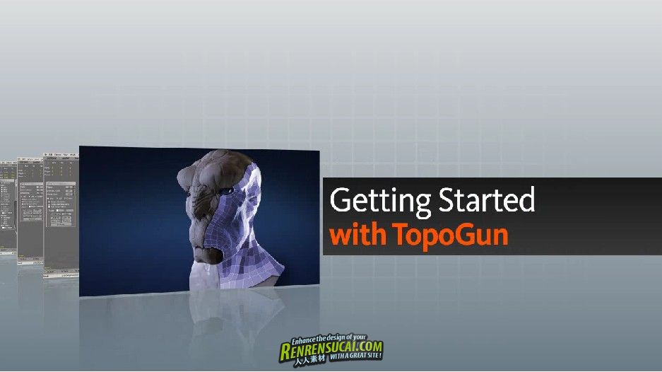  《TopoGun深入进阶教程》Digital-Tutors Getting Started with TopoGun