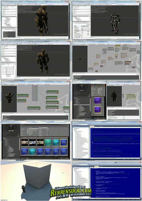  《UDK游戏脚本开发教程》Eat3D UnrealScript Masterclass Part 1 Re-creating Assault in UDK 