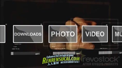 《广告点击风格 AE包装模板》Revostock Advert Style VIDEO 159435 After Effects Project