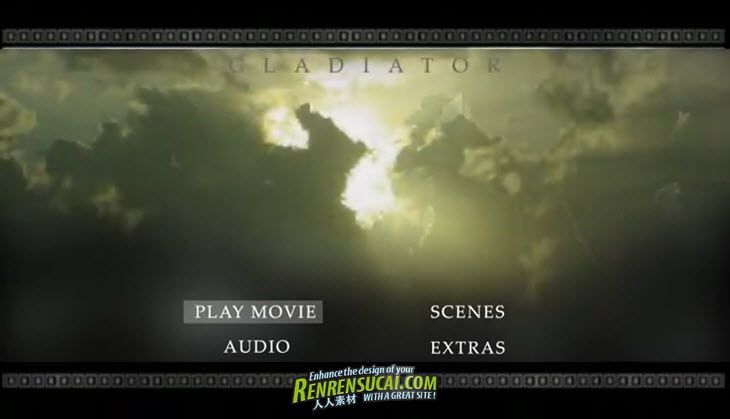  《角斗士DVD菜单 AE模板》Digital Video Team Gladiator After Effects Project