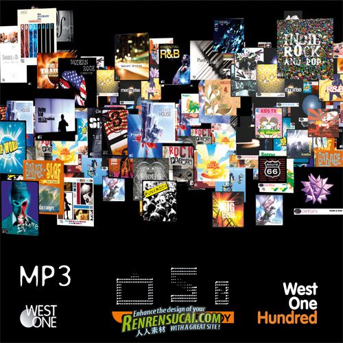 《WOM影视级配乐277部合辑》West One Music Collection Volumes 001 - 277