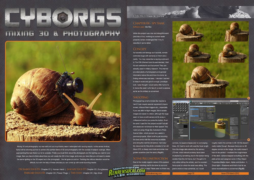  《3D创意CG杂志2012年3月刊》3DCreative Issue 79 March 2012