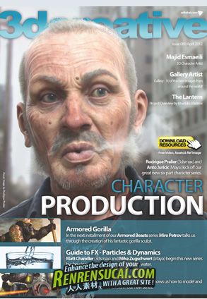 《3D创意CG杂志2012年4月刊》3Dcreative Issue 80 April 2012 