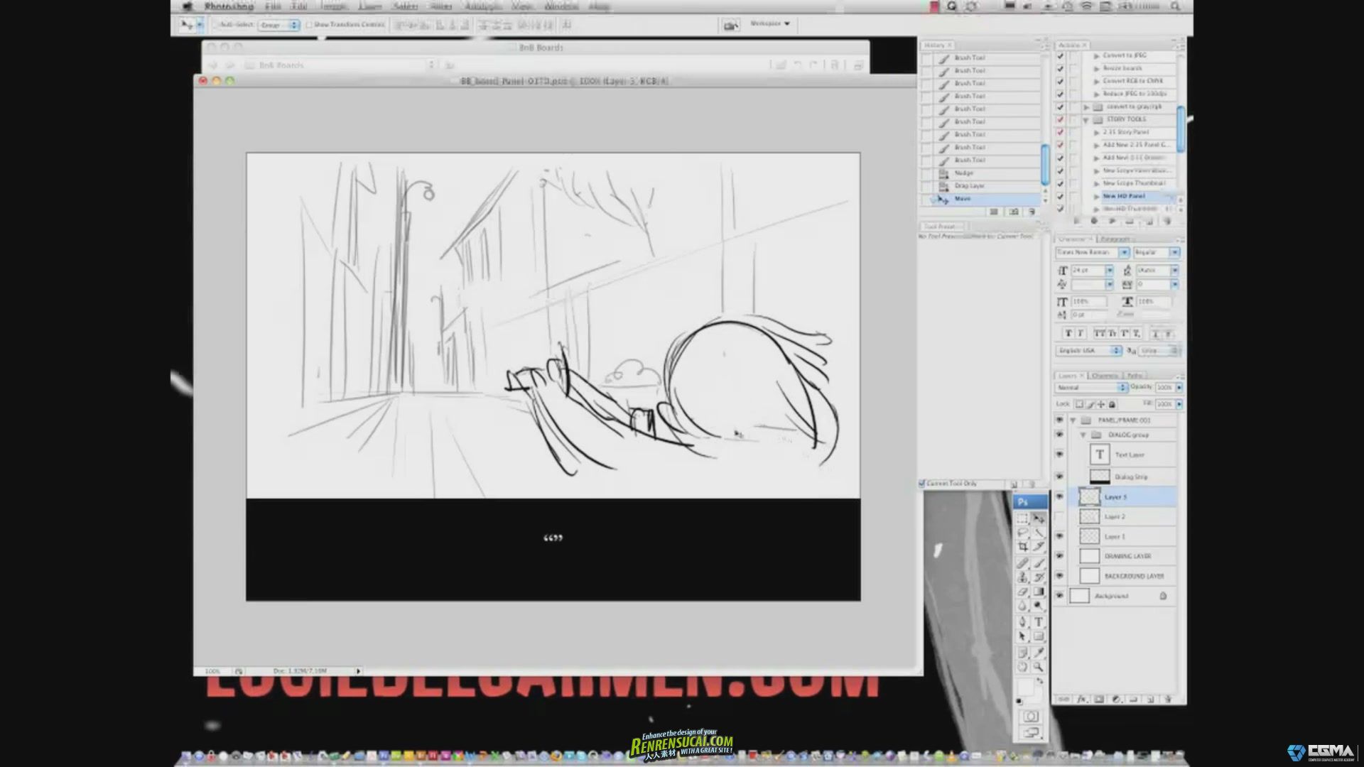 《动画故事图版进阶教程》CGMW Storyboarding for Animation
