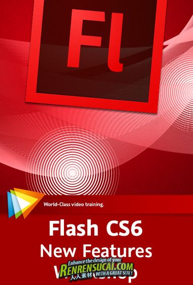  《Flash CS6新功能教程》Video2Brain Adobe Flash Professional CS6 New Features Workshop