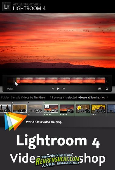 《Lightroom视频编辑功能教程》Video2brain Lightroom 4 Video Workshop English
