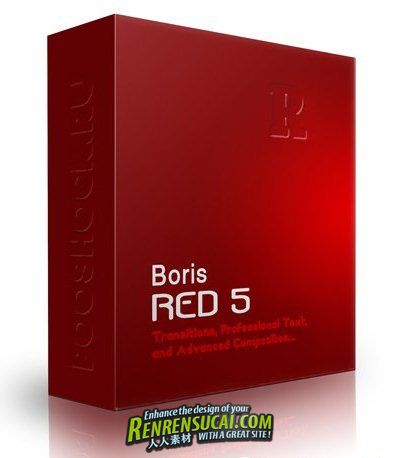  《合成字幕特效软件》Borisfx Boris RED v5.1.5 Win64/MacOSX X-FORCE