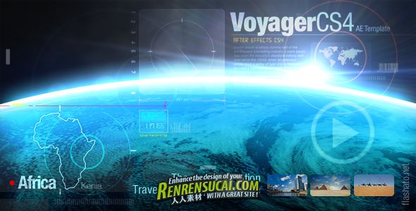 《宇航员之眼》VideoHive Voyager 2004316 
