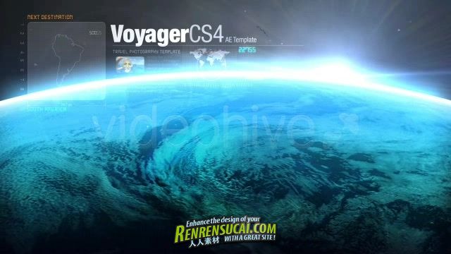 《宇航员之眼》VideoHive Voyager 2004316 