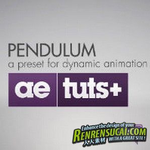 《AE中Pendulum运动技巧教程与预设合辑》AETuts+ Premium Pendulum Motion Preset and Tutorial