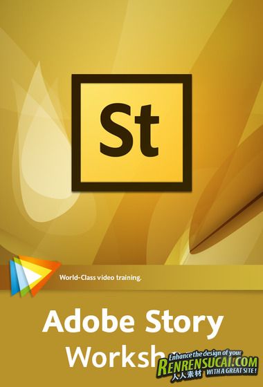 《Adobe Story剧本脚本创作教程》video2brain Adobe Story Workshop English