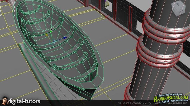 《Maya2013船舶船只建模教程》Digital-Tutors Modeling a Detailed Ship in Maya