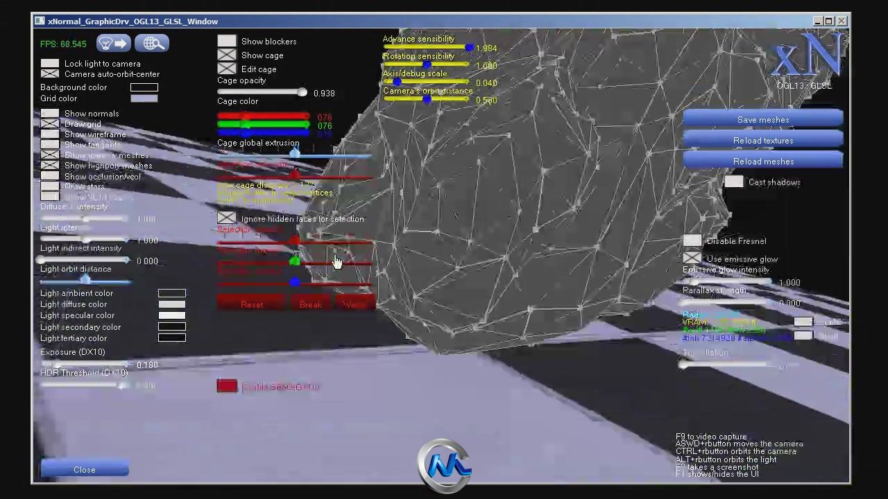 《ZBrush与xNormal和nDo2法线贴图教程》3D