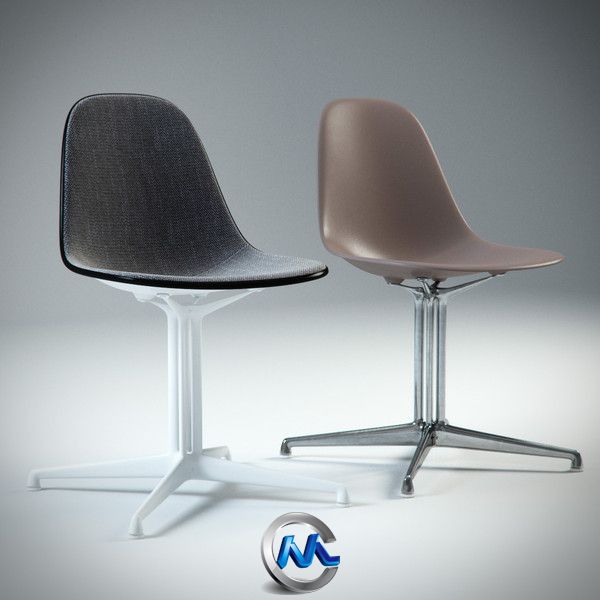 《高雅塑料椅子3D模型》BBB3viz Eames Plastic