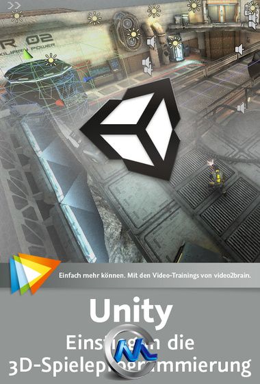 《Unity游戏编程视频教程》video2brain Unity Introduction to 3D Game Programming German
