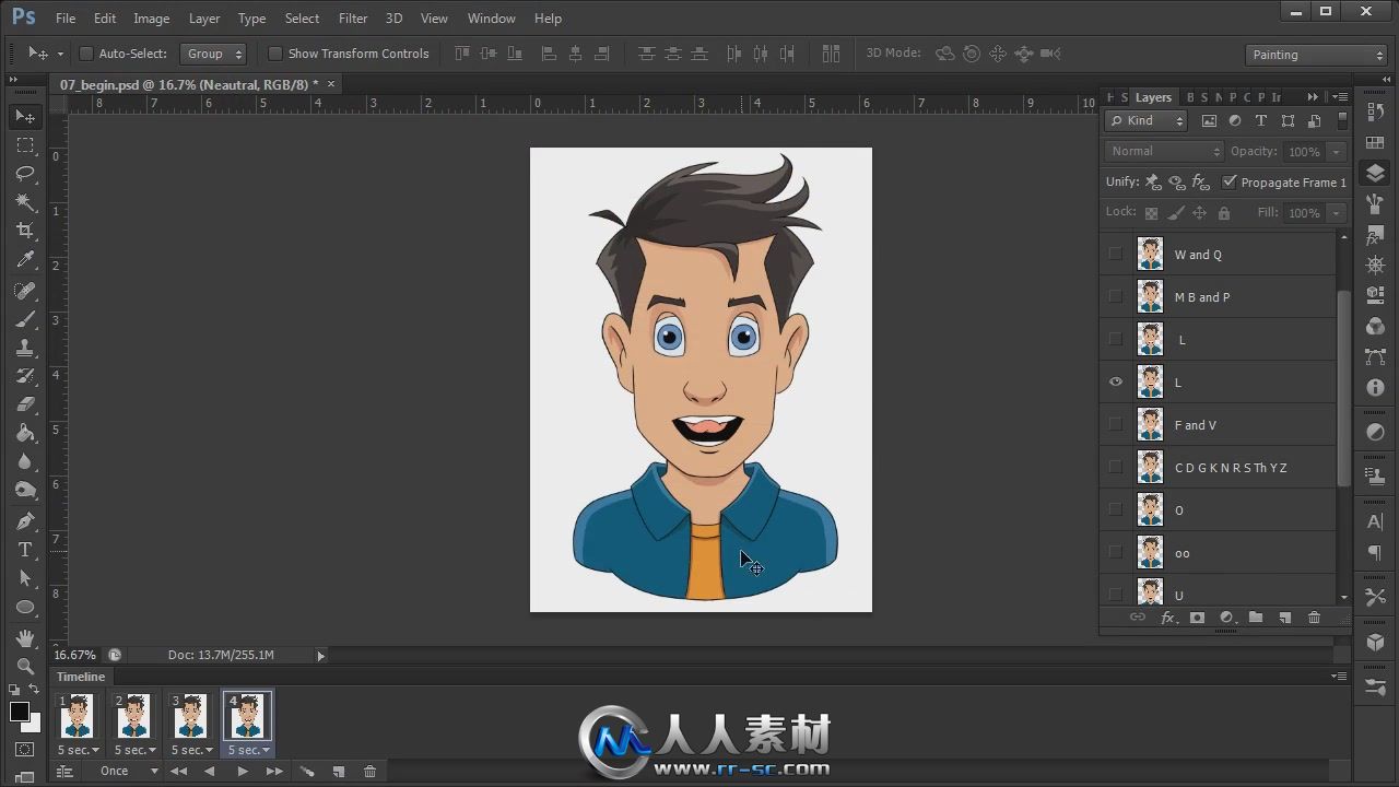 《PS视频动画视频教程》Digital-Tutors Animation and Video Editing in Photoshop...