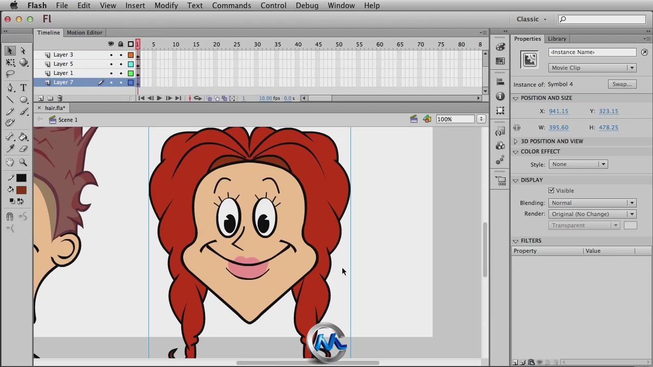 Flash卡通角色制作视频教程 Tuts+ Premium Introduction to Cartooning