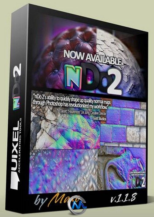Quixel nDo2手绘工具V1.1.8版 Quixel nDo2 v1.1.8 For Adobe Photoshop Win32 Win64