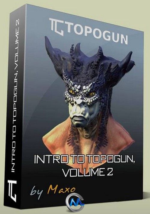 Topogun模型拓扑与贴图训练视频教程第二季 3DMotive Intro to Topogun Series Vol.2