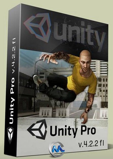 Unity游戏开发工具软件V4.2.2 f1版 Unity 3D Pro v4.2.2 Build f1 Win