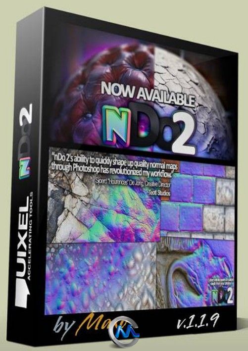Quixel nDo2手绘工具V1.1.9版 Quixel nDo2 v1.1.9 For Adobe Photoshop Win64