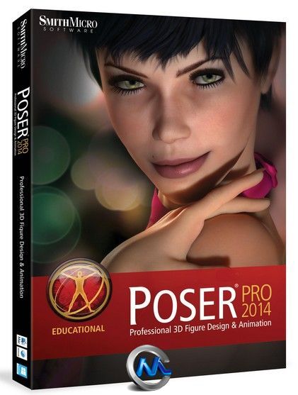 Poser人物造型设计软件V10.0.3.26510版+资料包 SmithMicro Poser Pro 2014 v10.0.3.26510 Content Win Mac CORE