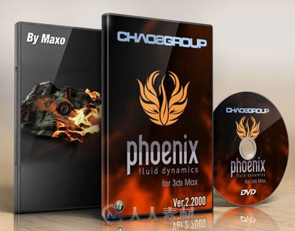 PhoenixFD流体模拟3dsMax插件V2.2版 ChaosGroup PhoenixFD v2.20.00 For 3ds Max 2015 Win64