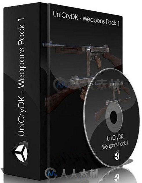 UniCryDK游戲武器3D模型合輯第一季 UniCryDK Weapons Pack 1