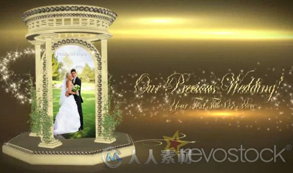 唯美婚礼包装动画AE模板 RevoStock Our Precious Wedding Moments 343998 Project for After Effects