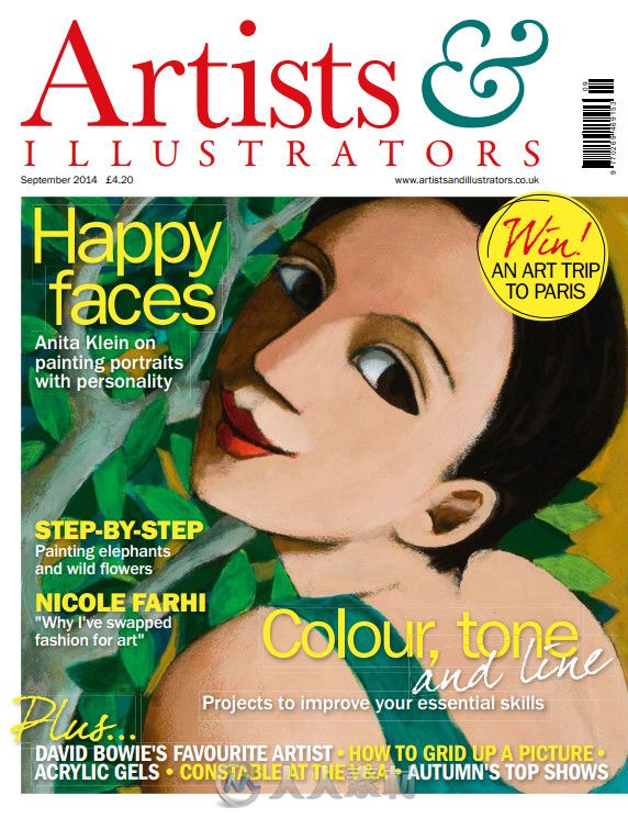 插画艺术家杂志2014年9月刊 Artists & Illustrators September 2014