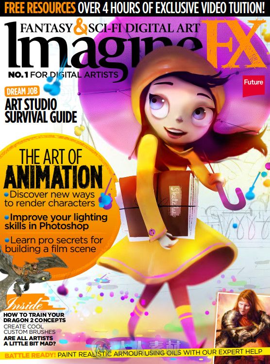 科幻数字艺术杂志2014年10月刊 ImagineFX October 2014