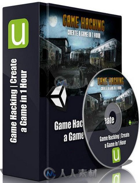 Unity与Blender游戏制作快速入门视频教程 Udemy Game Hacking Create a Game in 1 Hour