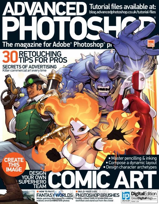 Photoshop高端杂志2014年总第126期 Advanced Photoshop Issue 126 2014