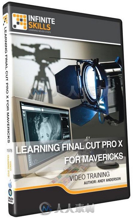 Final Cut Pro X剪辑技能训练视频教程 InfiniteSkills Learning Final Cut Pro X For Mavericks Training