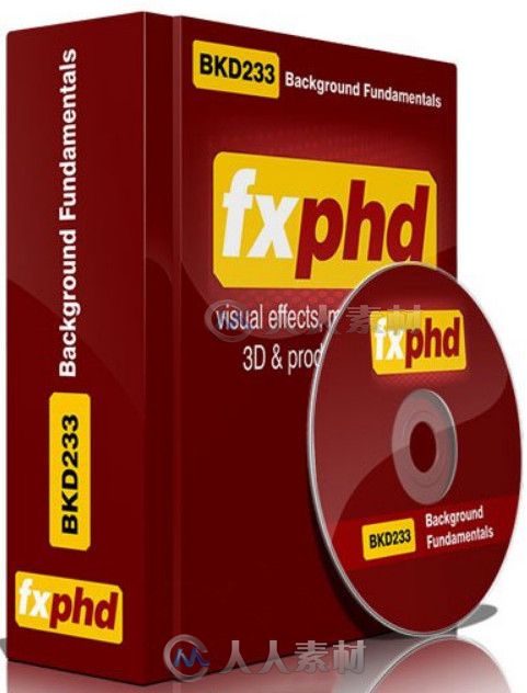 影视特效综合解析视频教程第二季 FXPHD BKD233 Background Fundamentals