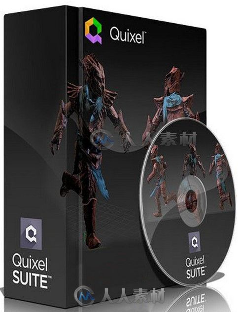 Quixel SUITE游戏贴图工具包V1.7版 Quixel SUITE v1.7 Win64
