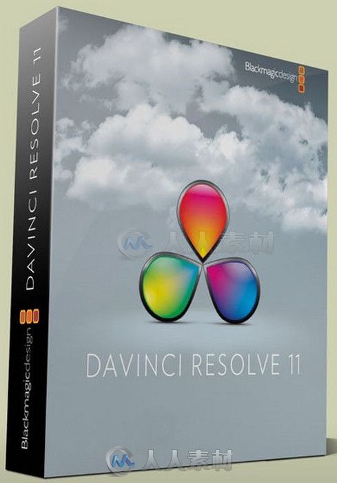 Davinci达芬奇调色软件V11.1版 BlackMagic Davinci Resolve v11.1 XFORCE