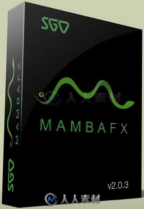 SGO MambaFX实时特效工具软件V2.0.3OSX版 SGO MambaFX v2.0.3 20141022 OSX64