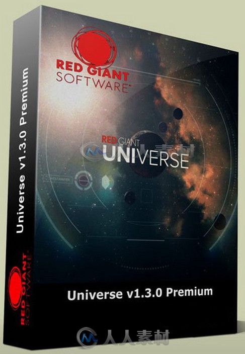 Red Giant Universe红巨星宇宙插件合辑V1.3版 Red Giant Universe v1.3.0 for AE Pr & OFX Win64