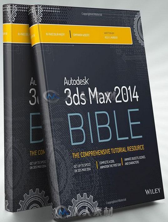 3ds Max 2014学习圣经书籍 Autodesk 3ds Max 2014 Bible + Tutorial Files