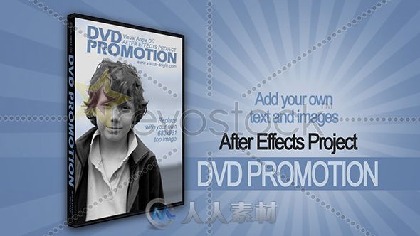 DVD影讯促销宣传动画AE模板 RevoStock DVD Promotion