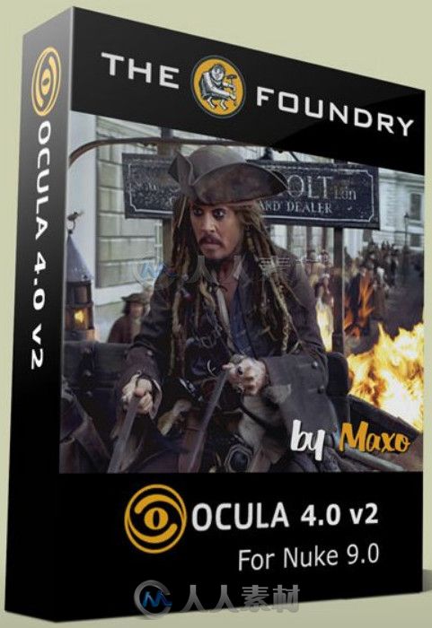 Ocula立体影像Nuke插件工具集合V4.0v2版 The Foundry Ocula 4.0 v2 For Nuke 9 Win Mac Linux