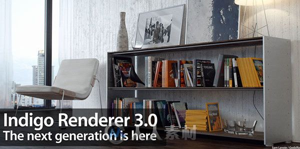 Indigo Renderer图像光线跟踪渲染器V3.8.26版 Indigo Renderer Standalone v3.8.26 Win32 Win64